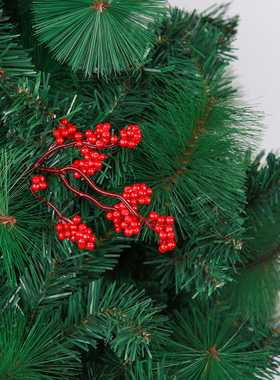 Christmas Simulation Berry Branch Holiday Party Decorations