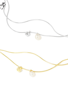 SundyHoney淡水珍珠手链S925银