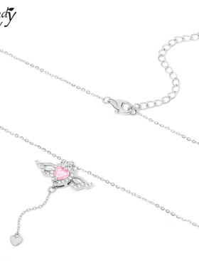SundyHoney项链丘比特之心S925银