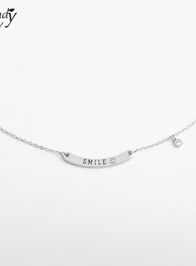 SundyHoney925银简约项链