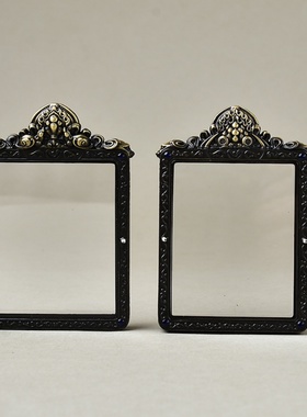 吐宝鼠花头双面唐卡外壳藏式