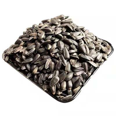 生黑珍珠小瓜子葵花子油葵籽鹦鹉鸟食仓鼠零食鸟粮鸽粮5斤包邮 虎窝淘