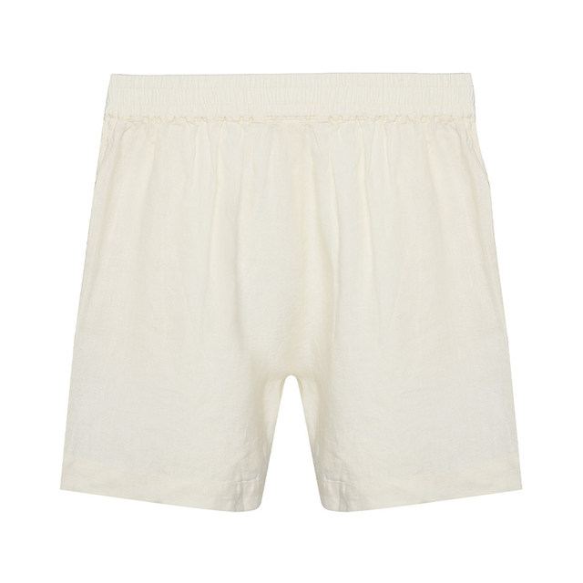 Wear mid-rise summer shorts Ai Mo Linen