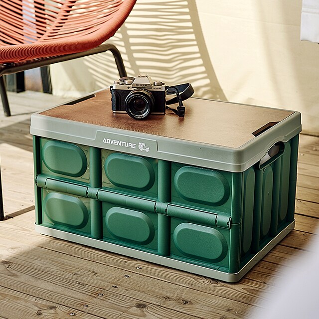 Export Korean outdoor storage box folding Japanese style minimalist
