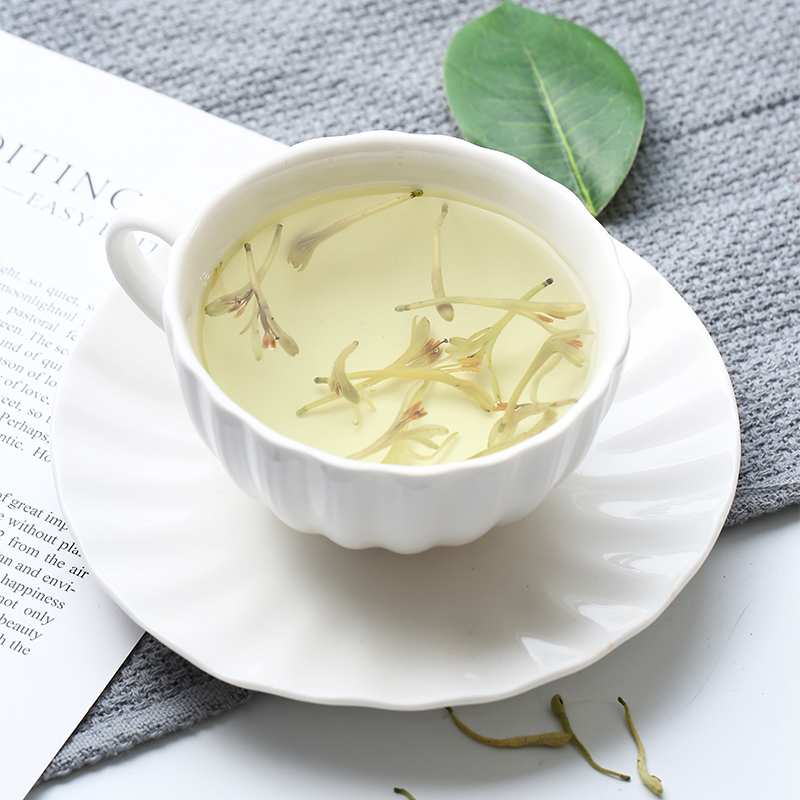 茶博山茶叶旗舰店金银花茶特级天然清火清肝降热去湿野生花茶儿童泡水散装茶叶罐装2