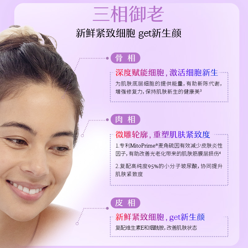 MITOQ麦角硫因御时胶囊pqq口服玻尿酸胶原蛋白肽60粒进口保健品