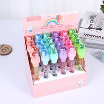 Bubble Seal Pen Child Bubble Blowing Roller Seal Pen Spot Wholesale Light Roller Seal Stamp Pen Student