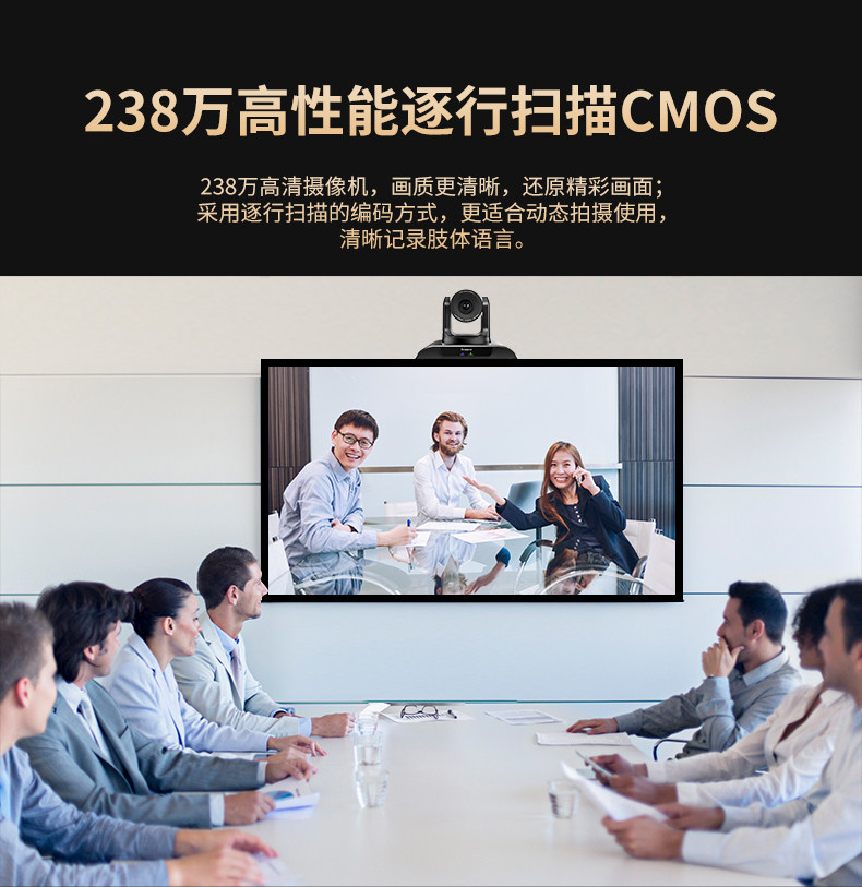 Tenveo腾为高清视频会议摄像机大型会议室摄像头NDI协议10倍30变焦USB免驱HDMI高清SDI多接口摄影头系统设备