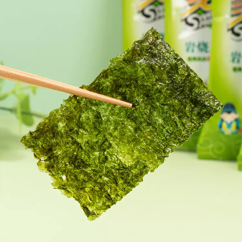 喜之郎美好时光岩烧风味海苔2g配料简单营养零食小吃包邮