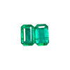 Fushuanglin Z4 natural Zambian emerald 18k gold inlaid design ring pendant earrings new product