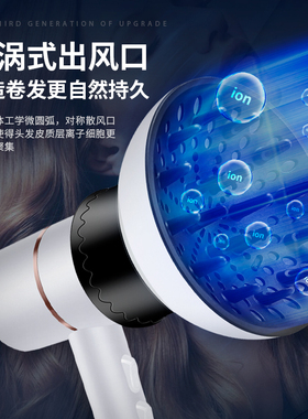 素士H5通用H3s直白米家海尔通用电吹风机风罩卷发万能头发烘干罩