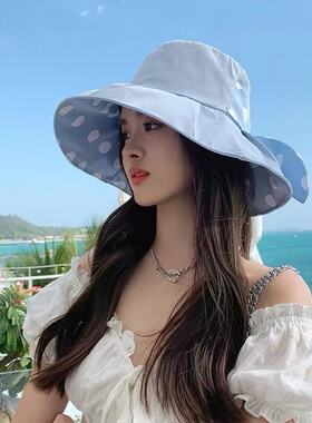 渔夫帽女夏季户外日系可折叠