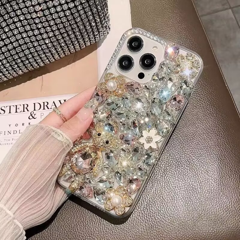适用荣耀畅玩20A手机壳水钻畅玩30M保护套创意畅玩60 Plus水晶畅玩40轻奢畅玩20 Pro新款V40轻奢版防摔畅玩30