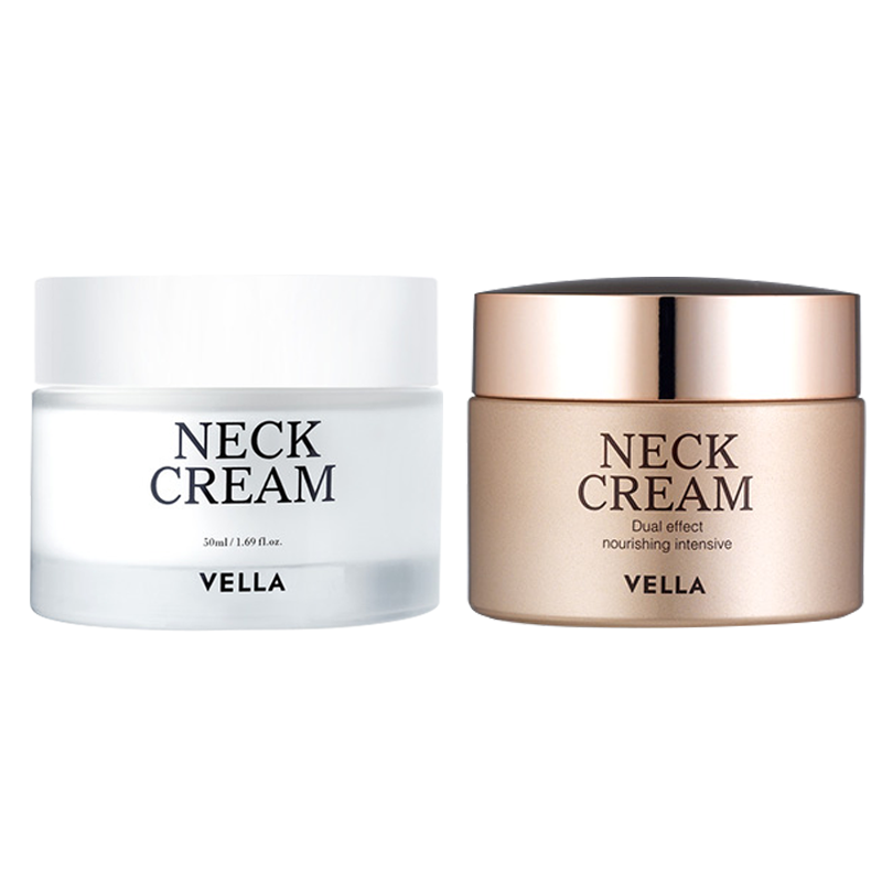 vella韩国正品抗皱紧致焕白颈霜 vella海外颈霜