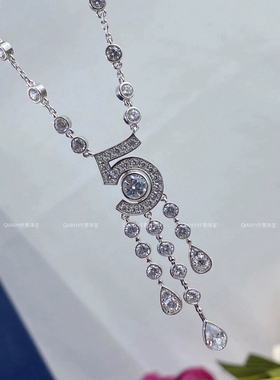 QIANYI仟意珠宝【奢华系列】华丽5号比利时名媛闪耀高级气质项链