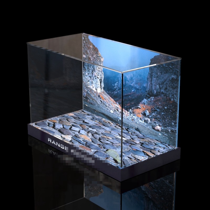 LEGO compatible Land Rover Defender acrylic display box