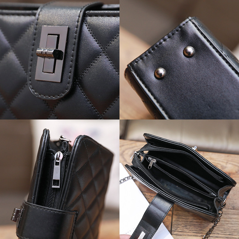 小香女斜挎新款高级感迷你小方包包 韵兰朵女士包袋