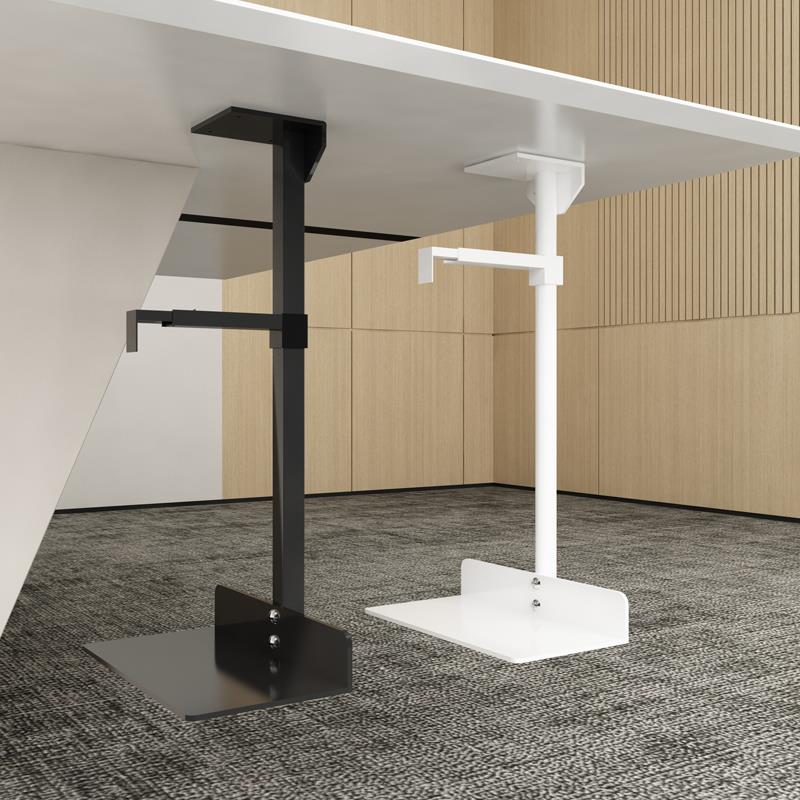 Computer host bracket hanging under desk host storage rack desktop chassis hanging rack host heat sink