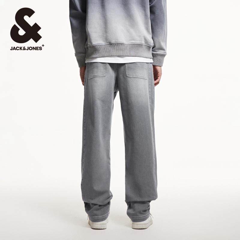 杰克琼斯outlets春季潮廓形版型松紧抽绳下装牛仔裤长裤裤子男装,淘宝优惠券,粉丝福利购,淘宝优惠卷