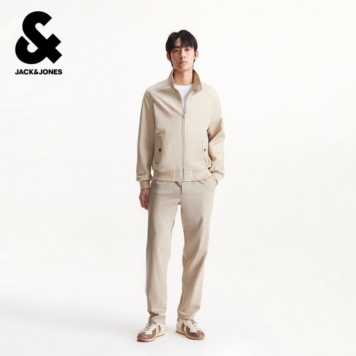 杰克琼斯奥特莱斯男装秋季休闲裤纯色弹力多口袋松紧腰头长裤裤子,淘宝优惠券,粉丝福利购,淘宝优惠卷