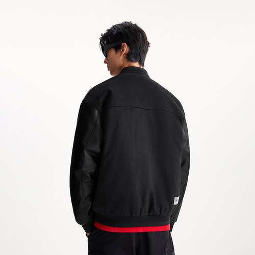 杰克琼斯奥特莱斯NBA联名男装羽绒服秋冬季新款棒球领保暖外套 - 图2