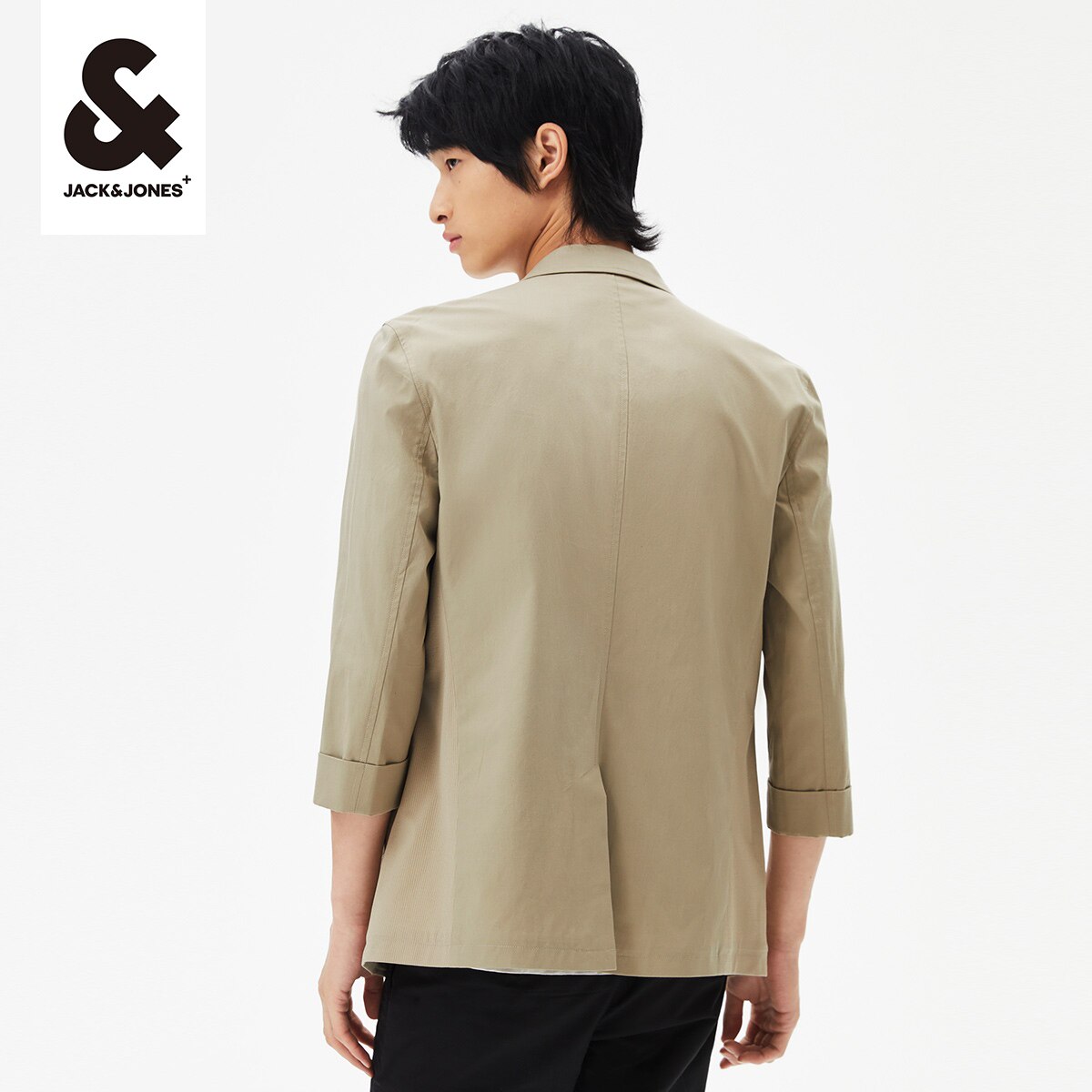 杰克琼斯outlets夏款西服休闲通勤纯色简约直筒西装上衣男款男装,淘宝优惠券,粉丝福利购,淘宝优惠卷