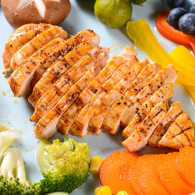 夏初食品旗舰店【18包肉】即食鸡胸肉健身鸡胸肉开袋即食代餐低脂轻食鸡肉夏初2