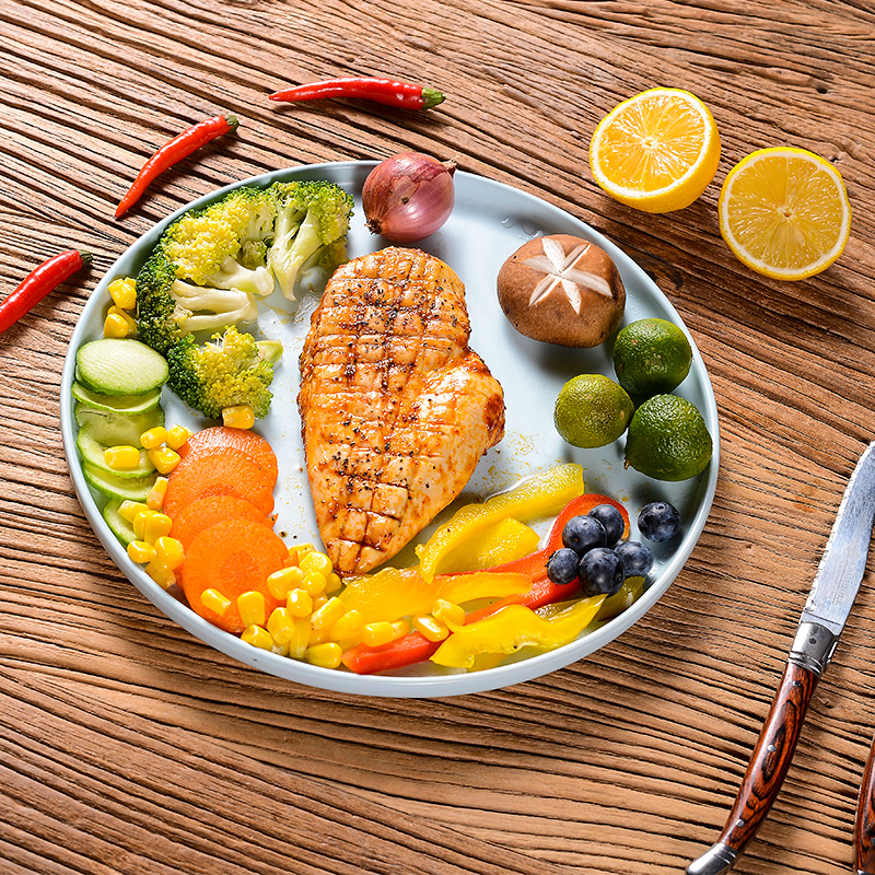 夏初食品旗舰店【共3袋】即食鸡胸肉健身鸡胸肉鸡肉代餐高蛋白低脂开袋 夏初1