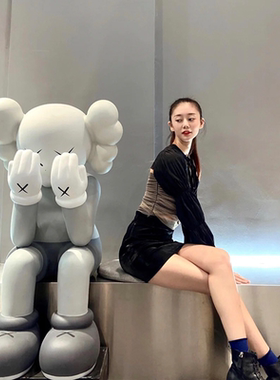 玻璃钢摆件创意门店卡通装饰网红