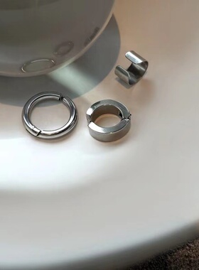 三件套嘻哈潮酷街头风设计感耳夹