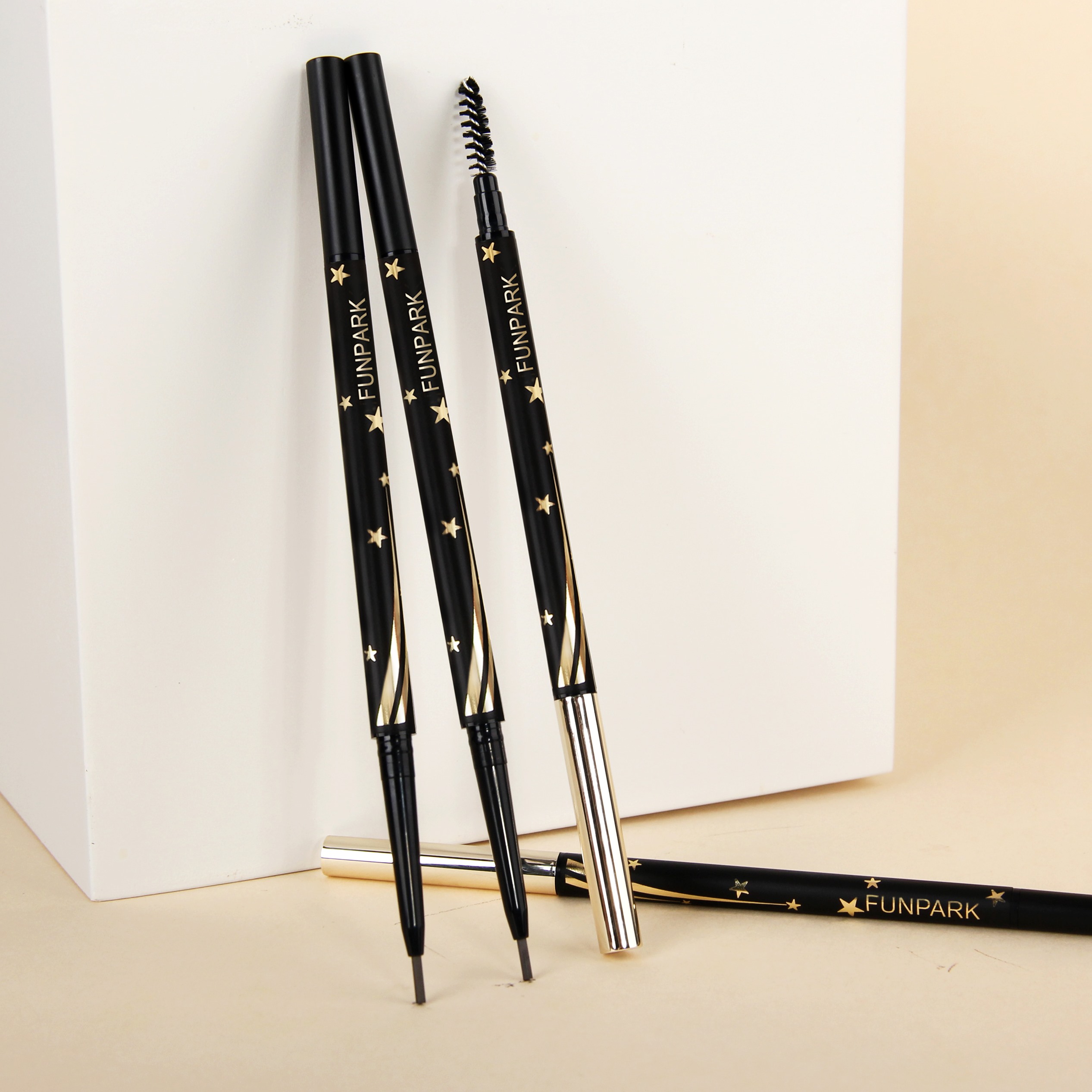 funpark旗舰店Funpark超细头极细眉笔不脱色持久防水自然初学者防汗细芯女正品1