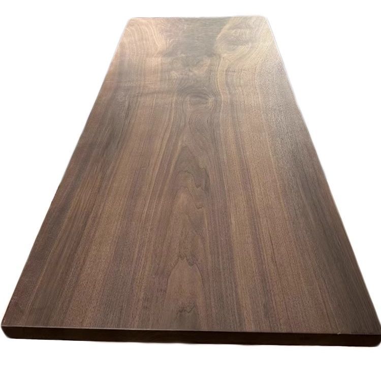 德国品质定制南北美黑胡桃木实木桌面高档餐桌电脑桌茶桌大板书桌 - 图0