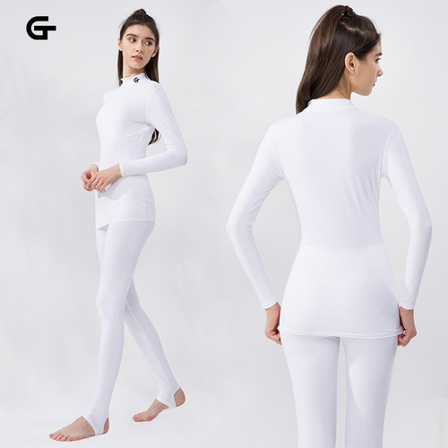 高尔夫女装冰丝衣夏季户外运动防护衣GOLF上衣高弹透气速干衣服 - 图2