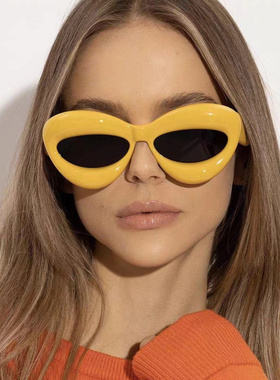 ins风搞怪趣味充气感太阳眼镜