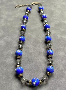 琉璃vintage中古复古穆拉项链