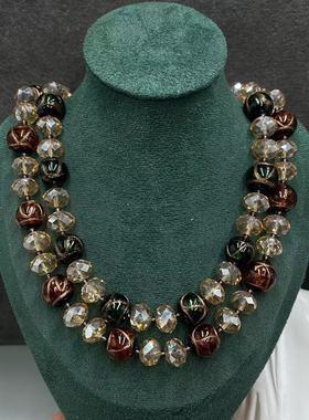 青岛西洋回流饰品琉璃复古欧美重