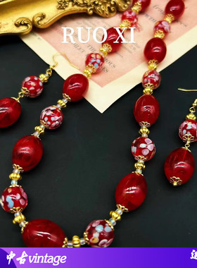 若曦饰品琉璃男女通用项链