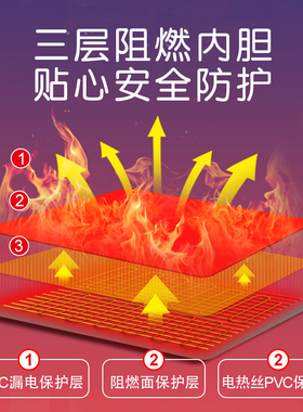 电加热艾灸家用腰带腹部理疗