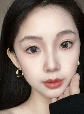 欧美复古C型圆环耳环女镶钻