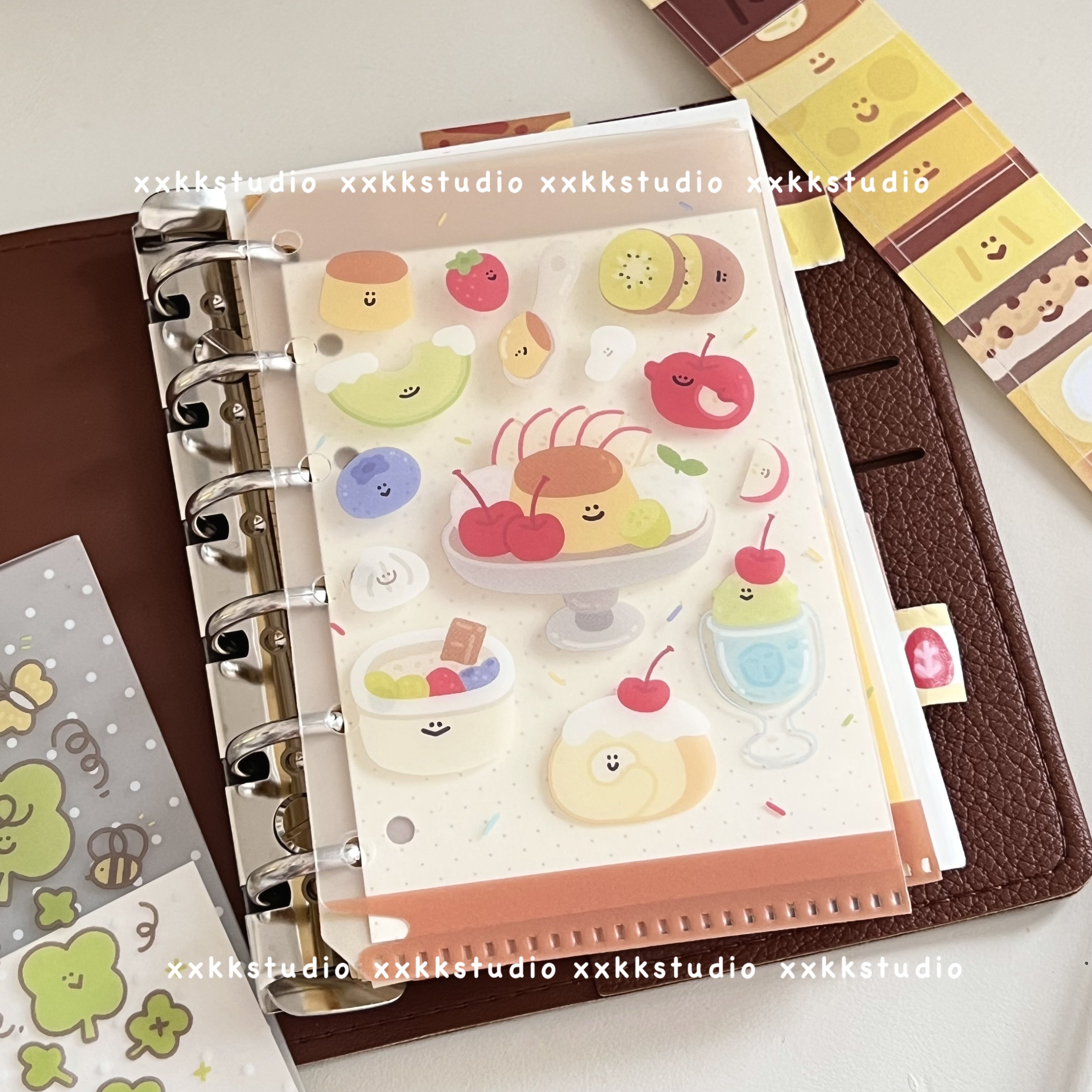 xxkk炫炫酷酷丨原创M5A7磨砂活页袋,淘宝优惠券,粉丝福利购,淘宝优惠卷