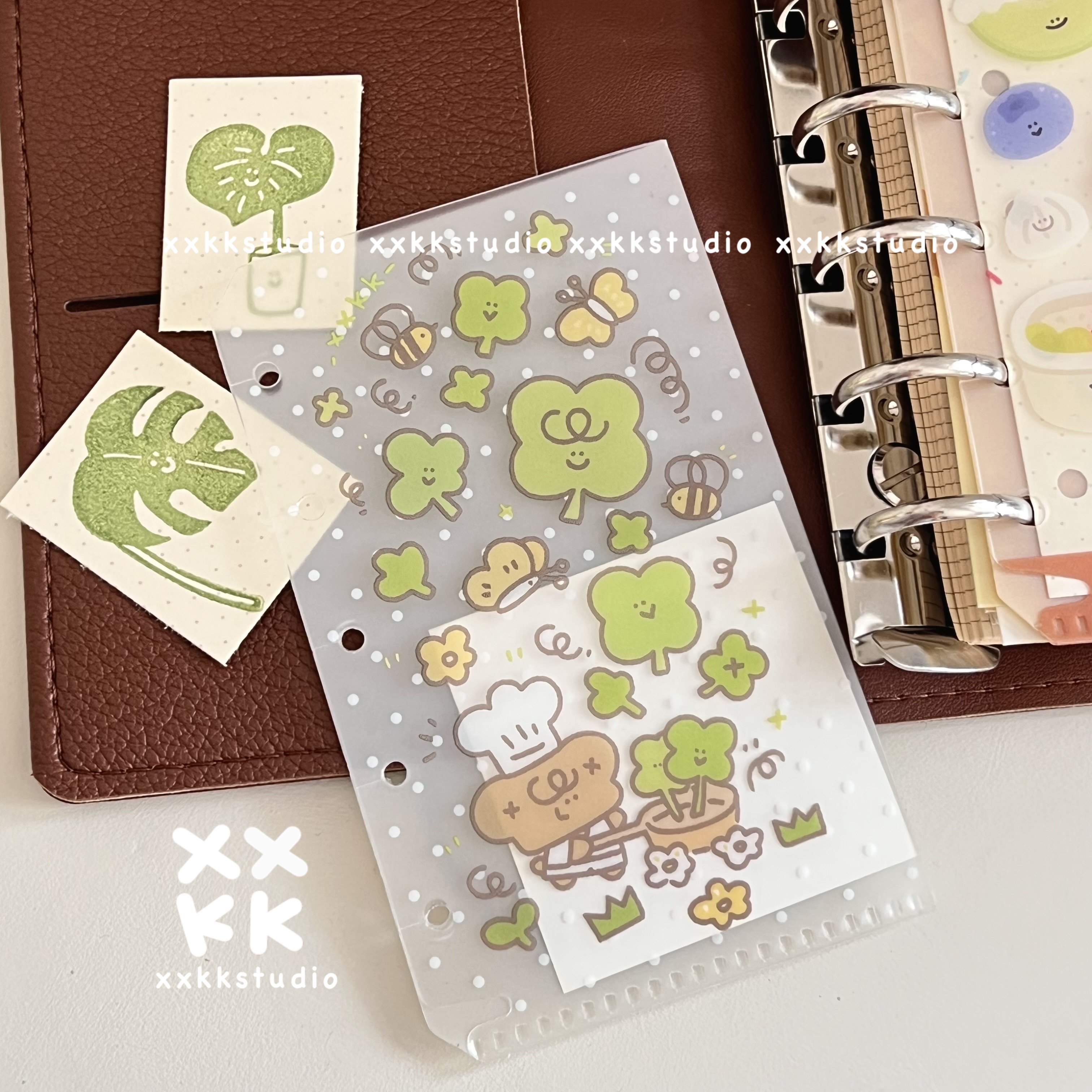 xxkk炫炫酷酷丨原创M5A7磨砂活页袋,淘宝优惠券,粉丝福利购,淘宝优惠卷