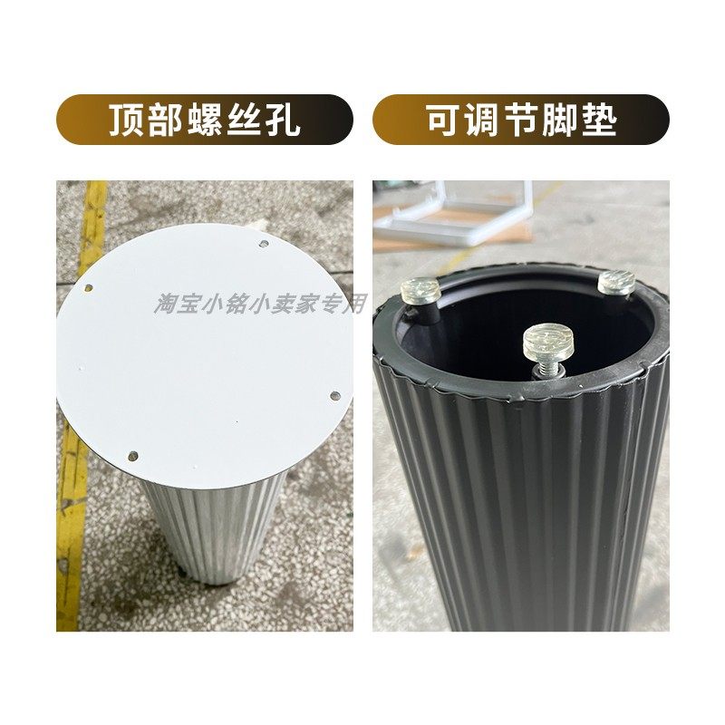 奶油风桌腿支架吧台支撑罗马柱岛台脚支架餐桌梳妆台底座光面圆柱,淘宝优惠券,粉丝福利购,淘宝优惠卷