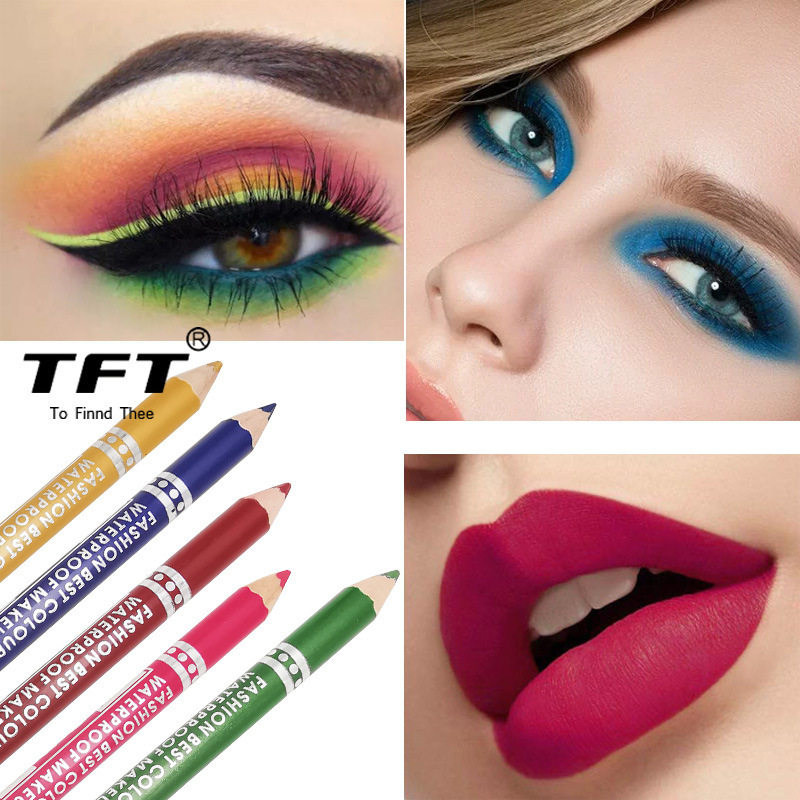 2 支包邮易上色不沾杯持久防水唇线笔唇笔勾线正品初学者女眼线笔,淘宝优惠券,粉丝福利购,淘宝优惠卷