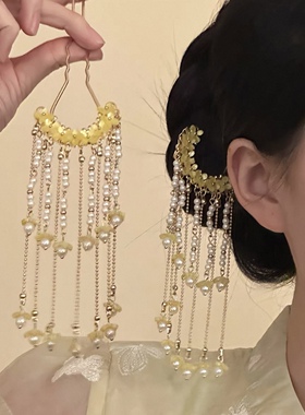 新中式古风桂花簪子女盘发头饰品