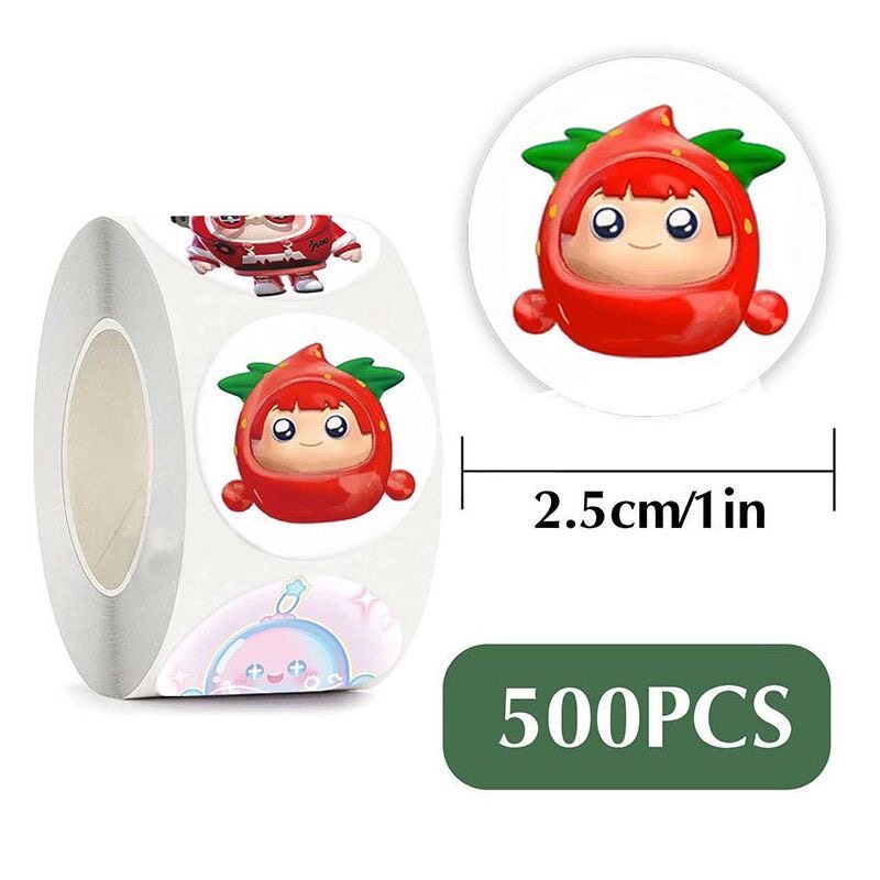 蛋仔派对皮肤贴纸果宝特攻可爱小水母水波蛋儿童玩具手帐装饰贴画