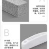 Toilet water level line cleaning brush, toilet water level line cleaning brush, a clean cleaning artifact