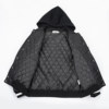 Winter fleece jacket hooded baseball uniform men's cotton coat