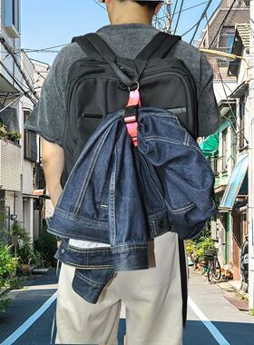 2pcs of Portable Luggage Straps - Adjustable Nylon Bag Clips
