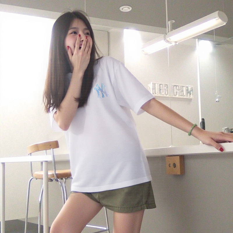 【自营】MLB美职棒短袖男装女装情侣波普老花服休闲服时尚运动T恤,淘宝优惠券,粉丝福利购,淘宝优惠卷