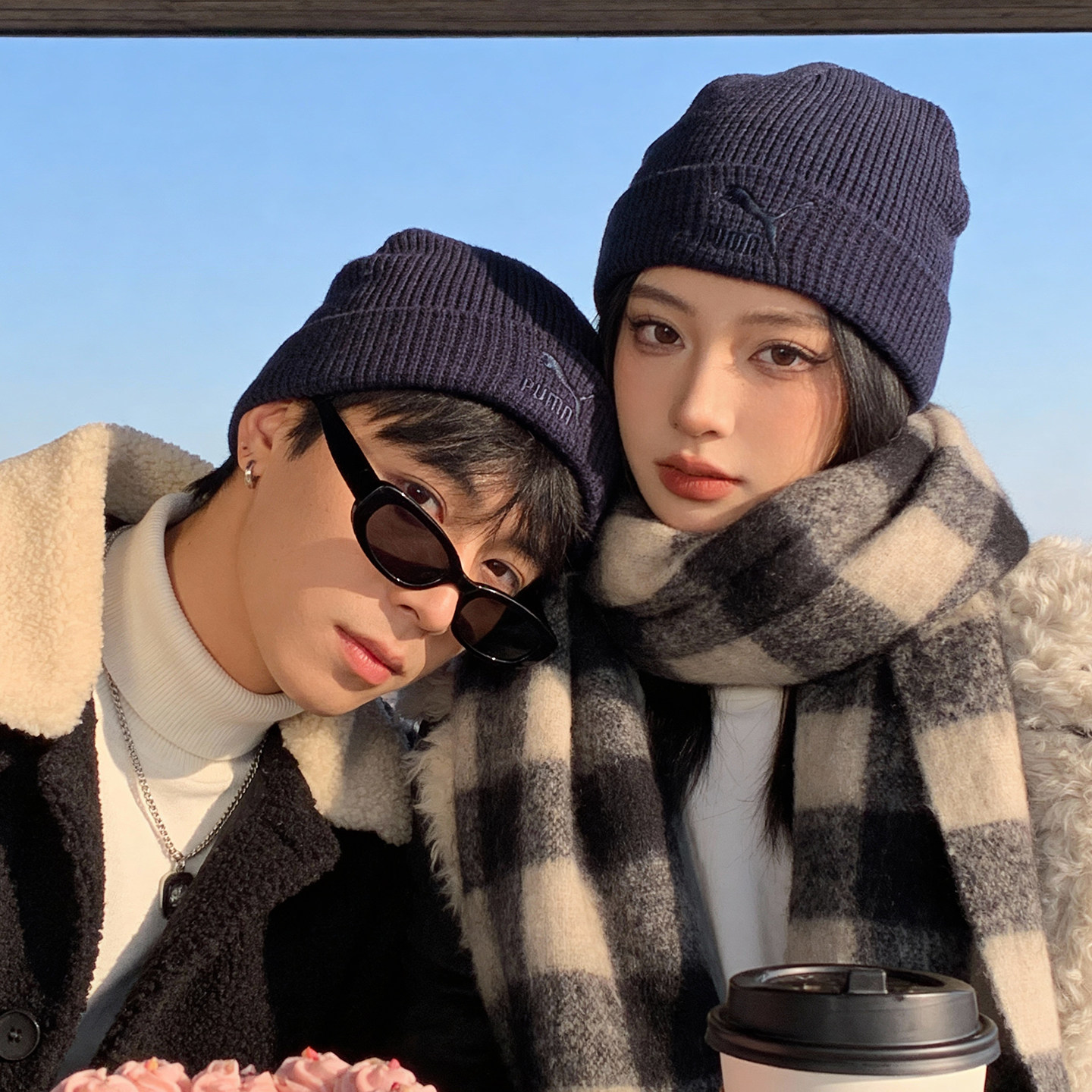 【自营】PUMA彪马毛线帽男女帽秋冬新款户外休闲针织帽绒线帽冷帽,淘宝优惠券,粉丝福利购,淘宝优惠卷